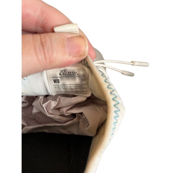 Women's Clove Classic Sneaker Size W8 White Nursing Healthcare Slip on - Picture 10 of 10